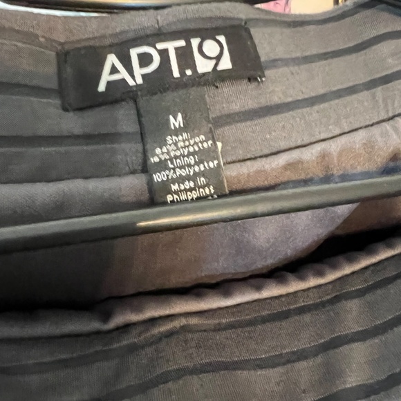 Apt 9, Charcoal, Women's size Medium, Ankle Length Skirt (NWT) - Picture 6 of 7